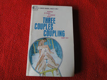 Load image into Gallery viewer, Vintage Adult Paperback Novel/Book Three Couple Coupling 1970 X11