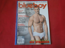 Load image into Gallery viewer, Vintage Adult Erotic Sexy Magazine Gay Interest Blueboy May 2001 JB29