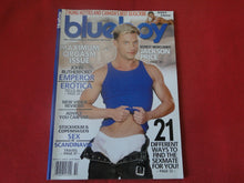 Load image into Gallery viewer, Vintage Adult Erotic Sexy Magazine Gay Interest Blueboy October 2001 JB29