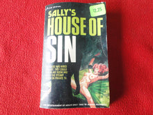 Load image into Gallery viewer, Vintage Adult Paperback Novel/Book Sally's House of Sin 1974 X11