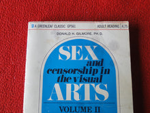 Load image into Gallery viewer, Vintage Adult Paperback Novel/Book Sex and Censorship in the Visual Arts Vol. II STAINED X33