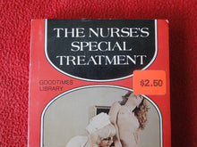 Load image into Gallery viewer, Vintage Adult Paperback Novel/Book The Nurse's Special Treatment 1977 X33