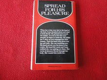 Load image into Gallery viewer, Vintage Adult Paperback Novel/Book Spread For His Pleasure 1977 X33
