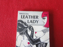 Load image into Gallery viewer, Vintage Adult Paperback Novel/Book Leather Lady 1980 FOXING X33