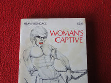 Load image into Gallery viewer, Vintage Adult Paperback Novel/Book Woman's Captive 1980 BACK COVER STAIN X33