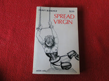 Load image into Gallery viewer, Vintage Adult Paperback Novel/Book Spread Virgin 1980 X33
