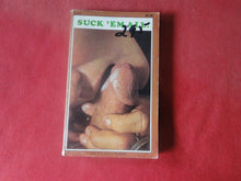 Load image into Gallery viewer, Vintage Erotic Adult Paperback Book/Novel Suck 'Em All PB2