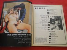 Load image into Gallery viewer, Vintage Nude Erotic Sexy Adult Magazine Rascal April 1973 JB5
