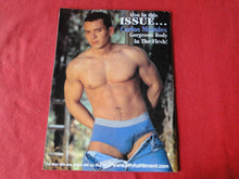 Load image into Gallery viewer, Vintage Adult Erotic Sexy Magazine Gay Interest Latin Inches April 2001 G7
