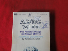Load image into Gallery viewer, Vintage Adult Paperback Book/Novel AC/DC Wife Patricia Laurel 1969       G5