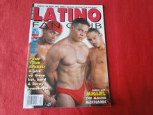 Load image into Gallery viewer, Vintage Adult Erotic Sexy Magazine Gay Interest Latino Fan Club August 2001 G7