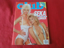 Load image into Gallery viewer, Vintage Nude Erotic Sexy Adult Magazine Club September 1987 Seka Ginger Lynn JB55