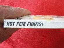 Load image into Gallery viewer, Vintage Adult Paperback Novel/Book Hot Fem Fights 1986 FOXING X5
