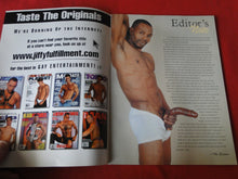 Load image into Gallery viewer, Vintage Adult Erotic Sexy Magazine Gay Interest Black Inches June 2000 G7