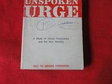 Load image into Gallery viewer, Vintage Adult Paperback Book/Novel The Unspoken Urge Jacob Rogers 1969     G5