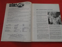 Load image into Gallery viewer, Vintage Nude Erotic Sexy Adult Magazine Sir October 1975 JB6