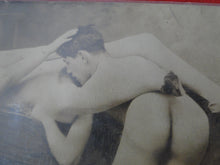 Load image into Gallery viewer, Vintage EARLY ORIGINAL Erotic Sexy Adult Nude Woman Cunnilingus Photo H15