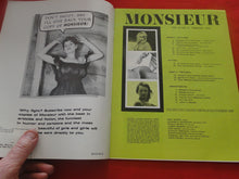 Load image into Gallery viewer, Vintage Nude Erotic Sexy Adult Magazine Monsieur February 1964 JB6