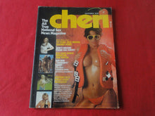Load image into Gallery viewer, Vintage Nude Erotic Sexy Adult Magazine Cheri November 1977 P73