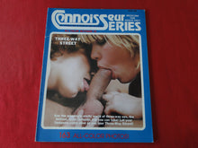 Load image into Gallery viewer, Vintage Nude Erotic Sexy Adult Magazine Connoisseur Series Three Way Street ALL COLOR PACKED G2