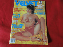 Load image into Gallery viewer, Vintage Nude Erotic Sexy Adult Magazine Velvet May 1983 Uschi JB60