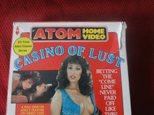 Load image into Gallery viewer, Vintage Adult XXX VHS Porn Tape Adult Video Movie Casino of Lust CJ