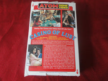 Load image into Gallery viewer, Vintage Adult XXX VHS Porn Tape Adult Video Movie Casino of Lust CJ
