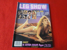 Load image into Gallery viewer, Vintage Nude Erotic Sexy Adult Magazine Leg Show July 1986 <