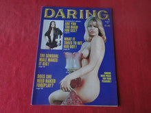 Load image into Gallery viewer, Vintage Nude Erotic Sexy Adult Magazine Daring August 1972 P87