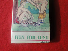 Load image into Gallery viewer, Vintage Adult Paperback Novel/Book Gay Interest Run For Lust PB1