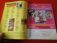 Load image into Gallery viewer, Vintage Nude Erotic Sexy Adult Magazine Adult Video No. 1 1985 Christy Canyon <