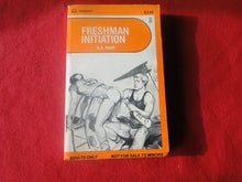 Load image into Gallery viewer, Vintage Adult Paperback Novel/Book Gay Interest Freshman Initiation D.A. Scott PB1