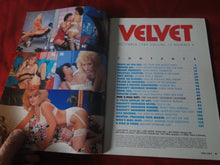 Load image into Gallery viewer, Vintage Nude Erotic Sexy Adult Magazine Velvet December 1988 P3