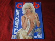 Load image into Gallery viewer, Vintage Nude Erotic Sexy Adult Magazine Club August 1986 Amber Lynn P3