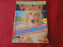 Load image into Gallery viewer, Vintage Nude Erotic Sexy Adult Magazine Velvet July 1983 P84