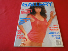 Load image into Gallery viewer, Vintage Nude Erotic Sexy Adult Magazine Gallery April 1987 JB26