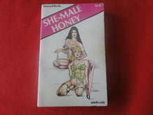 Load image into Gallery viewer, Vintage Erotic Adult Paperback Book/Novel She-Male Honey PB1
