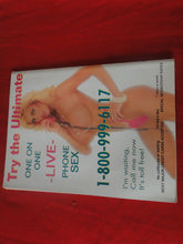 Load image into Gallery viewer, Vintage 18 Year Old + Sexy Erotic Adult Men's Magazine Club Jan. 1993 FA