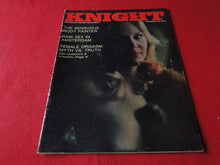 Load image into Gallery viewer, Vintage Nude Erotic Sexy Adult Magazine Knight December 1973 JB15