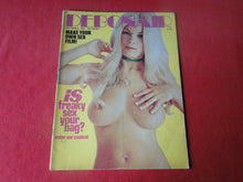 Load image into Gallery viewer, Vintage Nude Erotic Sexy Adult Magazine Debonair September 1974 P81