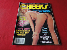 Load image into Gallery viewer, Vintage Nude Erotic Sexy Adult Magazine Cheeks August 1994 JB2