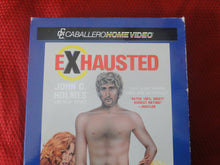 Load image into Gallery viewer, Vintage Adult XXX VHS Porn Tape Movie Exhausted John Holmes Seka BY