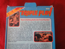 Load image into Gallery viewer, Vintage Adult XXX VHS Porn Tape Movie Triple Play Dorothy LeMay Ron Jeremy BY