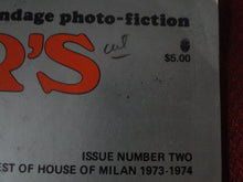 Load image into Gallery viewer, Vintage Nude Erotic Sexy Adult Magazine Master's Digest 1979 #2 JB51