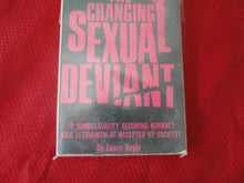 Load image into Gallery viewer, Vintage Adult Paperback Book/Novel The Changing Sexual Deviant PB3
