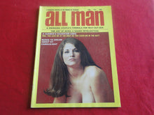 Load image into Gallery viewer, Vintage Nude Erotic Sexy Adult Magazine All Man February 1969 JB7