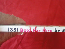 Load image into Gallery viewer, Vintage Adult Paperback Book/Novel Box For Hire Color Illustrations LOOSE PAGES PB3