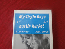 Load image into Gallery viewer, Vintage Adult Paperback Book/Novel My Virgin Days 1970 PB3