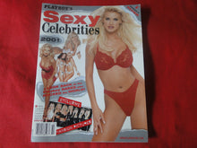 Load image into Gallery viewer, Vintage Nude Erotic Sexy Adult Magazine Playboy's Sexy Celebrities 2001 JB32