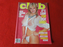 Load image into Gallery viewer, Vintage Nude Erotic Sexy Adult Magazine Club Nov. 1987 Samantha Fox P95